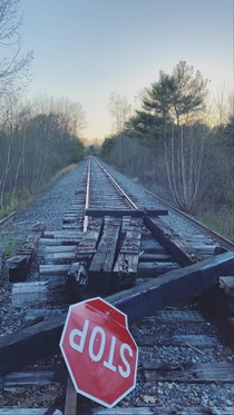 Retired Train Tracks