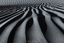 Ripples in the sand Ladakh India 