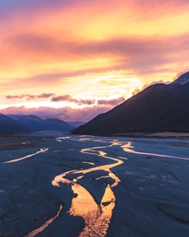 Rivers of gold South Island New Zealand  IG sgjpg