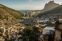 Rocinha the largest favela in Rio de Janeiro Brazil 