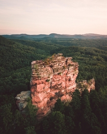 Rock formation in Rhineland-Palatinate Germany   nicoshoot