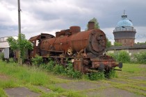 Romanian steam locomotive FalkenberElster Germany 