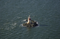 Romer Shoal Lighthouse off the coast of New Jersey and New York 