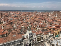 Rooftops of Venice Italy - June  
