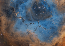 Rosette Nebula -  hours exposure 