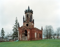 Ruined church in Russia  by Petr Antonov 