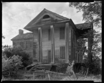 Ruined house Penfield Greene County Georgia USA photographed c via Library Of Congress 