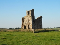 Ruined Tower on some farmland in Northumberland OC