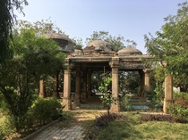 Ruins at Sarkhej Roza Ahmedabad IN