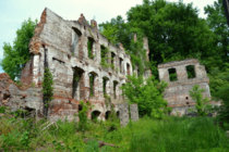 Ruins of Great Fall Mill in Rockingham North Carolina 