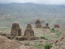 Ruins of temples at Kafir Kot Dera Ismail Khan District Khyber Pakhtunkhwa Pakistan