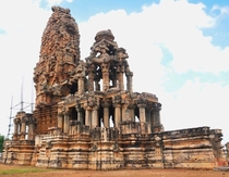 Ruins of the  Century Kakanmah temple at Sihoniya in Madhya Pradesh India