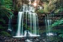 Russell Falls Tasmania Australia 
