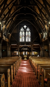 s Gothic Timber Church in Wellington New Zealand