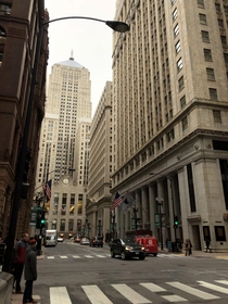 S LaSalle St Chicago IL This location has been used in many movies The Dark Knight truck flip over scene is one of the most recognizable