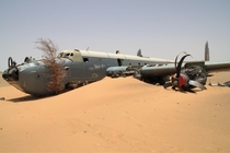 SAAF  Pelican  crashed in the Sahara in  taken by Alexei Shevelev 