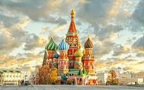 saint basils cathedral in Russia 