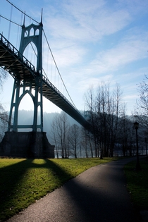 Saint Johns Bridge -- Portland OR 