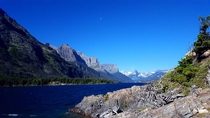 Saint Mary Lake Glacier National Park MT 