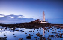 Saint Marys Lighthouse Whitley Bay UK  photo by Fuzzypiggy
