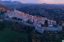 Saint-Paul-de-Vence and its Vauban fortifications in Provence France 