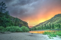 Salmon River Idaho After The Storm x OC
