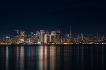 San Francisco at nighttime 