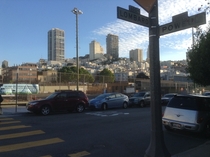 San Francisco view of Russian Hill 