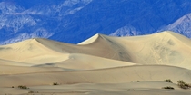 Sand dunes in Death Valley USA 