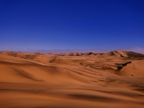 Sand Dunes in Swakopmund Namibia  
