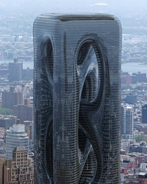 Sarcostyle Tower proposal by Hayri Atak New York City 