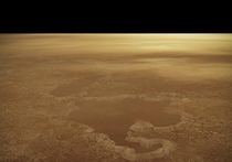 Saturns moon Titan has lakes suggesting that nitrogen stored below the surface may have exploded a result of warming temperatures The explosions created craters on the moon that later filled up with liquid gas