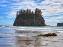 Scenes along the Pacific Coast Location - Second Beach  Olympic National Park  x