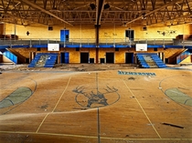 School Gymnasium in Detroit 