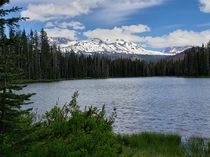 Scott Lake Willamette National Forest near Sisters Oregon 
