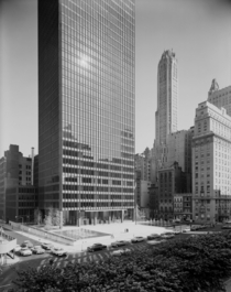 Seagram Building New York City - Mies van der Rohe   - photo by Ezra Stoller