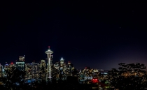 Seattle from Kerry Park last night around pm 