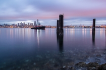 Seattle Sunrise from Alki Beach Last Month 