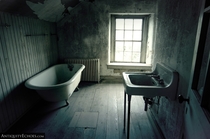 Servants Bath in Abandoned Mansion 