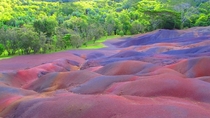 Seven Coloured Earths Mauritius 