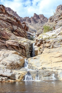 Seven falls I would love to see this after a monsoon A fun hike in the Catalina Mountains that leads to this beautiful oasis 