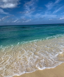 Seven Mile Beach in the Grand Cayman 