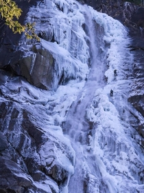 Shannon Falls near Squamish British Columbia