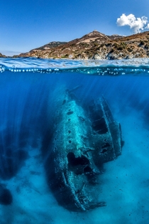 Shipwreck Island of Elba Italy Tobias Friedrich 