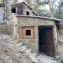 Siebert mining cabin near Morris Peak CA Maintained by BLM volunteers