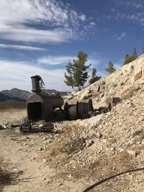 Silver Fork Utah - remnants of an abandoned silver mine