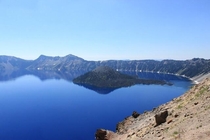 Since Crater Lake is getting so much attention heres a shot I got of it Oregon 