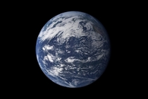 Since everyone is posting their amateur super high res space photo here is a photo of earth I took with my iPhone