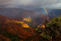 Since were on the subject of Grand Canyons I give you Waimea Canyon the Grand Canyon of Hawaii 