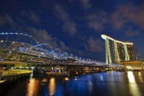 Singapore Double-Helix bridge 